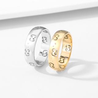 New Solitary Double G Couple Ring 6/7/8/9/10/11  12usd