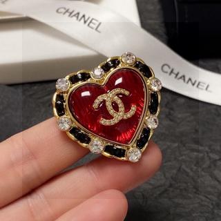 red heart brooch  10usd 